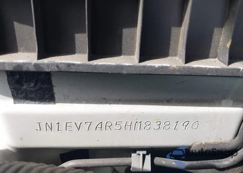 2017 Infiniti Q50 3.0T Signature Edition z USA, uszkodzony, nr VIN JN1EV7AR5HM838190